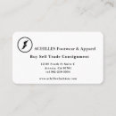 Recherche de représentation cartes visite Représentation de marque