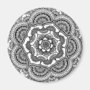Recherche de henné magnets Fleurs