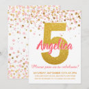 Suche nach fünfter geburtstag einladungen Rosa