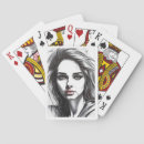 Suche nach zeichnungen spielkarten Schwarz und weiß