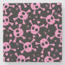 Recherche de skull dessous de verres Rose