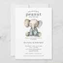 Recherche de bébé éléphant invitations Fête de bébé garçon