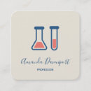 Recherche de de la science cartes visite Chimie