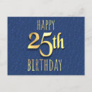 Recherche de de 25 ans anniversaire cartes Bleu