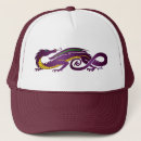 Recherche de rouge foncé casquettes Goth
