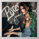 Recherche de pisces posters Chêne