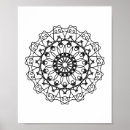 Recherche de mandala art posters Coloring