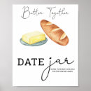Recherche de date mariage posters Élégant