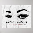 Recherche de cils posters Marbre