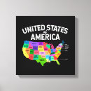 Suche nach map leinwandbilder Usa