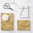 Recherche de paillette papier cadeau Blanc