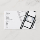 Recherche de filmstrip cartes visite Appareil photo