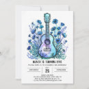 Recherche de guitar anniversaire invitations Musicien
