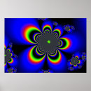 Suche nach psychedelische blumen poster Blau