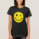 Recherche de visage souriant jaune tshirts Heureux