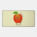 Recherche de pomme rouge tapis souris Drôle