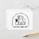 Suche nach hundebesitzer postkarten Kaffee