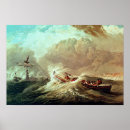 Suche nach rettungsboot poster Meer