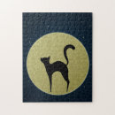 Suche nach katze und mond puzzle Nacht
