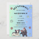 Recherche de lets pawty invitations Dog