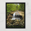 Recherche de montagnes cascade cartes postales Nouveau hampshire