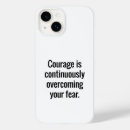 Recherche de courage iphone coques Inspirant