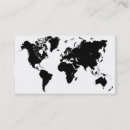 Recherche de internationaux cartes visite Monde