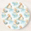 Recherche de canard mignon dessous de verres Jaune
