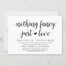 Recherche de cérémonie privée invitations Elopement