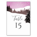 Suche nach mountain tischkarten Winterhochzeit