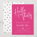 Recherche de unique 30ans anniversaire invitations Esthétique