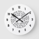 Recherche de coutil horloges Noir