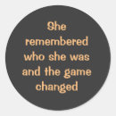 Recherche de citation de femme autocollants Inspirant