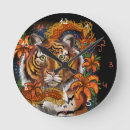 Suche nach tigers wanduhren Katze