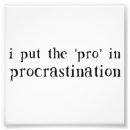 Recherche de procrastination posters Paresseux