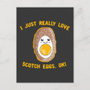 Recherche de oeufs plat cartes postales Kawaii