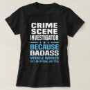 Recherche de crime tshirts Profession