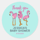 Recherche de oiseau rose autocollants Baby