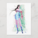 Recherche de défilé de mode cartes postales Modèle