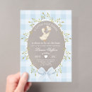 Recherche de oie mère invitations Gingham