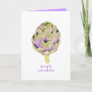 Recherche de artichauts vœux cartes Violet