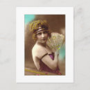 Recherche de éventail cartes postales Dame