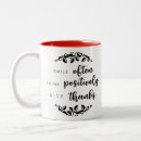 Recherche de pensée positive tasses Café
