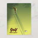 Suche nach vintages golf postkarten Golfplatz