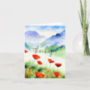 Suche nach rote mohnblume karten Wasserfarbe