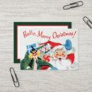 Suche nach weihnachten retro visitenkarten Vintag