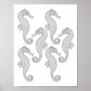 Recherche de hippocampes posters Chevaux de mer