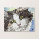 Recherche de chat noir et blanc puzzles Animal de compagnie