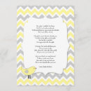 Recherche de oiseau jaune vœux cartes Baby shower
