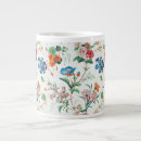 Recherche de papier peint floral tasses Antique